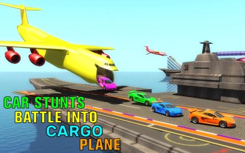 Cars Stunts Battle Into Cargo Plane截图5