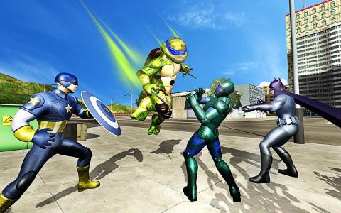 海龟英雄: 超级英雄开放世界忍者战截图3