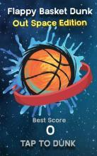Flappy Basket Dunk (Out Space edition 2017) FREE截图5