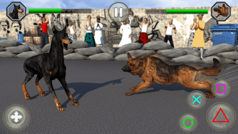 Angry Dog Fighting Hero: Wild Street Dogs Attack截图5