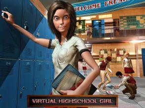 高中女孩：虚拟模拟器游戏截图4