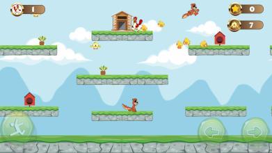 Flicky Chicky - 跳跃游戏和跑步游戏截图