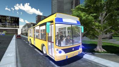 城市公共巴士运输车 - 运输模拟器截图4