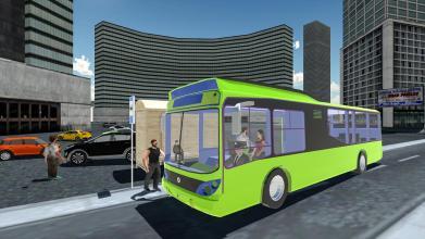 城市公共巴士运输车 - 运输模拟器截图1