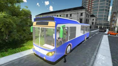 城市公共巴士运输车 - 运输模拟器截图