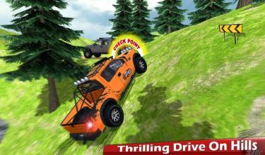 Offroad Jeep Hill Race Game截图5