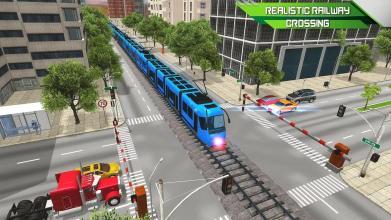 城市火车模拟器2018年：免费火车游戏截图