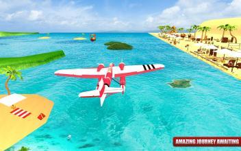 水上飞机飞行：3D模拟器飞行截图1