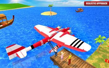 水上飞机飞行：3D模拟器飞行截图