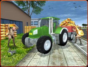 Tractor Farming & Tractor Trolley Cargo Driver 3D截图5