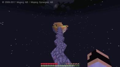 打破碎片Skyblock MCPE地图截图