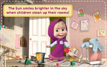 Masha and the Bear: House Cleaning Games for Girls截图5