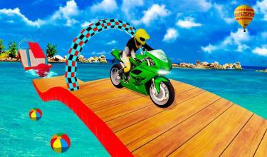 Racing In Moto Bike Stunt Race截图5