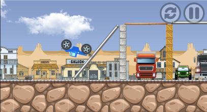 Monster Truck Hill Climb Racing截图5