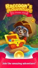 Raccoon's Adventure: The Pirate Island - Match 3截图2