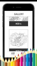 Koi Coloring Book - For Adult截图4