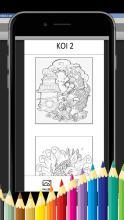 Koi Coloring Book - For Adult截图2