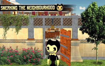 Scary Bendy Neighbor 3D截图5