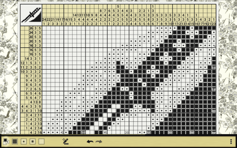 日本拼圖 Nonograms Katana截圖