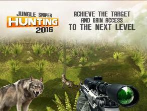 Jungle Sniper Hunting 3D 2016截图1