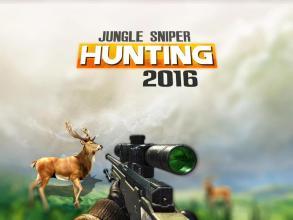 Jungle Sniper Hunting 3D 2016截图