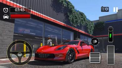 Car Parking Chevrolet Corvette Simulator截图