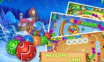 Marble Bubble - Christmas game截图5