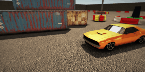 Old Car Drift 3D截圖5