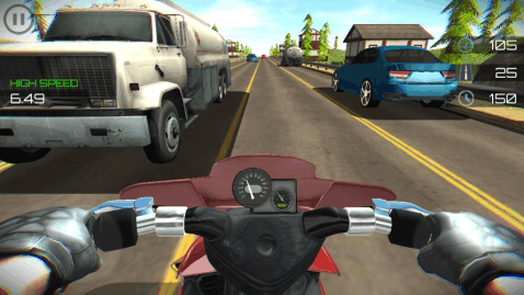 Highway Moto Traffic Rider截图3