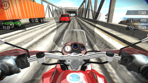 Highway Moto Traffic Rider截图2