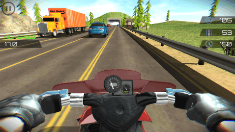 Highway Moto Traffic Rider截图1