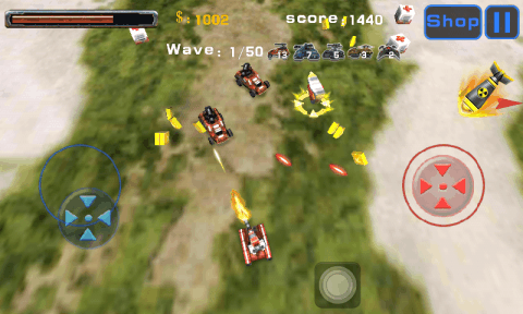 坦克大战3D:Tank World War 3D截图5