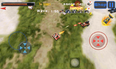 坦克大战3D:Tank World War 3D截图4