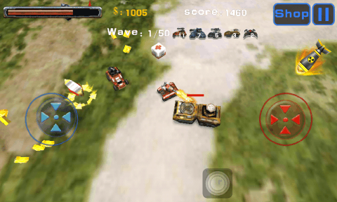 坦克大战3D:Tank World War 3D截图2