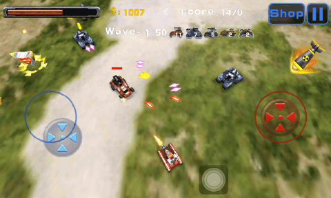 坦克大战3D:Tank World War 3D截图1