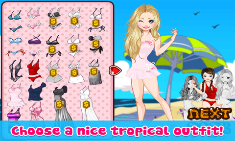 Hawaii Fashion – Dress up Game截图5