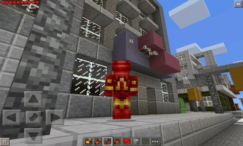 Mod Iron Heroes for MCPE截图