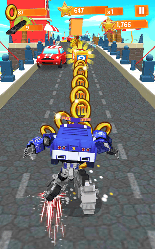 Super Robocar Run Poli截圖3