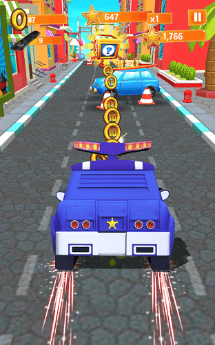 Super Robocar Run Poli截圖1