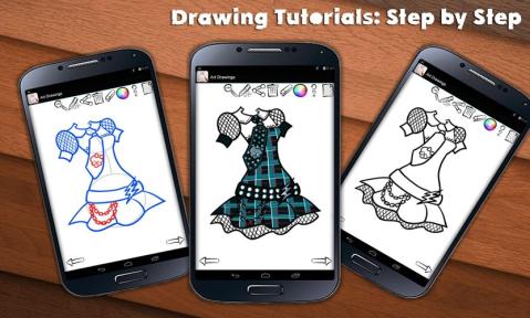 Draw Dresses for Girls截图5