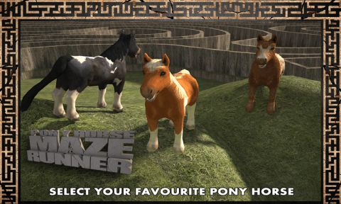 Pony Horse Maze Run Simulator截图5