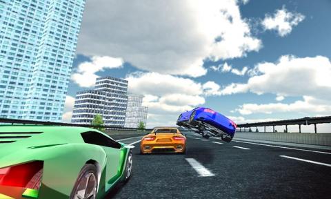 Airborne Car Racing截图2