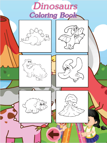 恐龙图画书为孩子们截图
