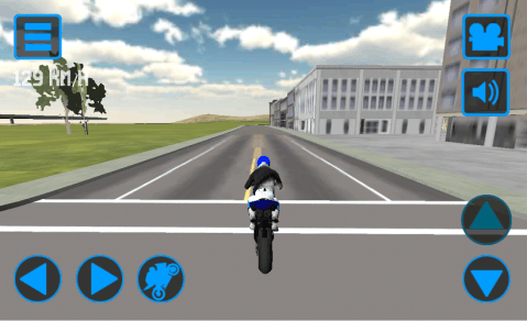 摩托车司机3D截图