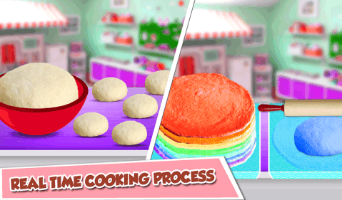 DIY彩虹饼干制造商厨师截图3