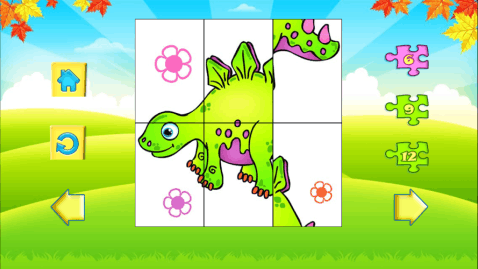 Kids PUZZLE RED截图5