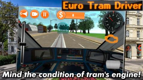 Euro Tram Driver Simulator 3D截圖5