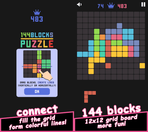 144 Blocks Puzzle截图5