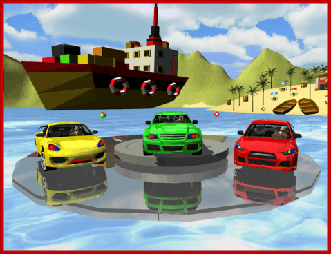 Water Surfing Car Simulator截图3