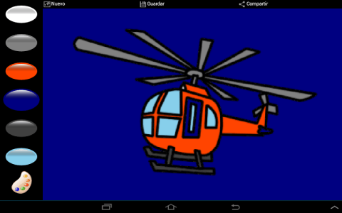 颜色直升机和飞机截图